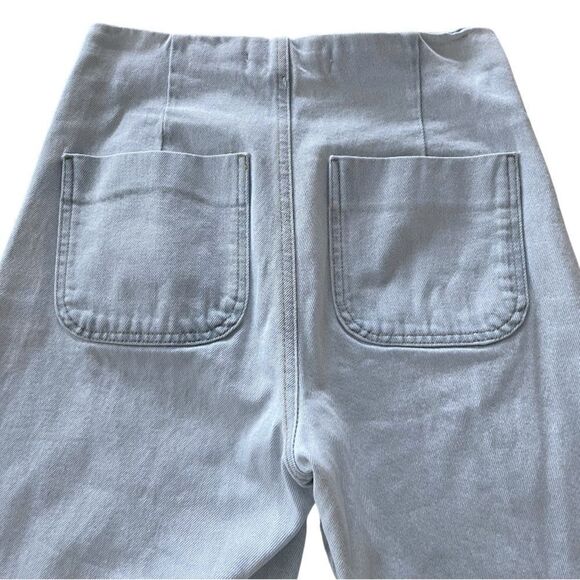 Zara Hi Rise Wide Leg Jeans - Picture 4 of 5